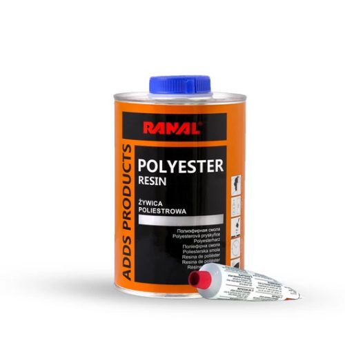Ranal Poliészter gyanta 1kg + 30gr. Edző