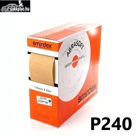 Smirdex Abrasoft csiszolószivacs P240