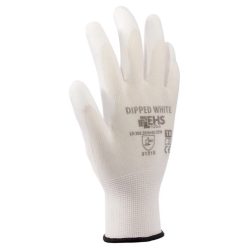 EHS PU mártott szerelőkesztyű fehér 11 235612