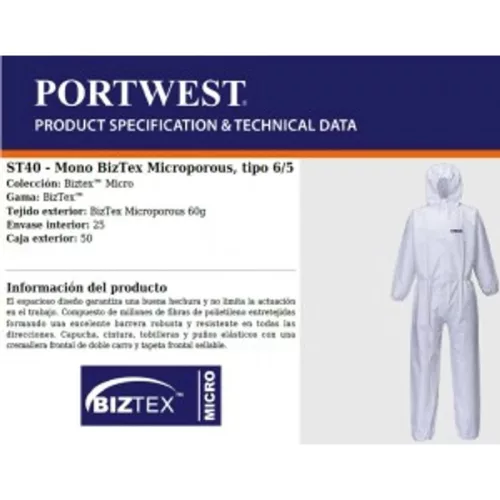 Portwest ST40 Micropórusos fújóruha XXL méret