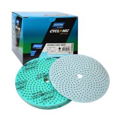   Norton Cyclonic Csiszolókorong A975 Mattító (Türkiz) d150mm