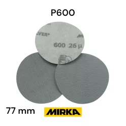 Mirka Q Silver P600 körcsiszoló D77 mm Lyuk nélküli