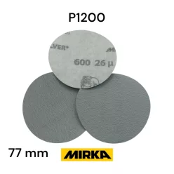 Mirka Q Silver P1200 körcsiszoló D77 mm Lyuk nélküli