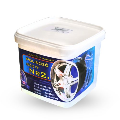 "Csináld magad" polírozó szett Nr2 - Puha fémhez, alufelnikhez