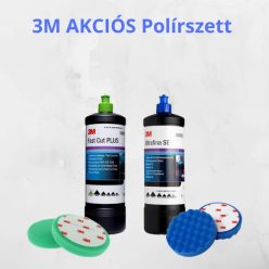 3M Nagy Polírszett (Paszta + Szivacs) Zöld + Kék