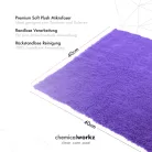 ChemicalWorkz Szegélymentes Prémium Törlőkendő 500GSM 40×40 Ibolya