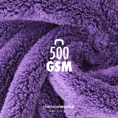ChemicalWorkz Szegélymentes Prémium Törlőkendő 500GSM 40×40 Ibolya