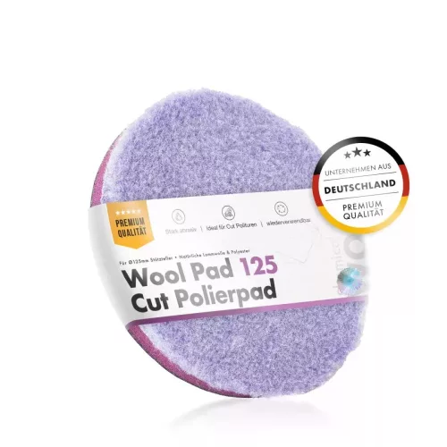 ChemicalWorkz Wool Gyapjú Polírozó Pad 130mm