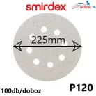 Smirdex 510 Tépőzáras körcsiszoló 225mm, 19 Lyuk, P120