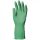 Nitril zöld vegyszerálló kesztyű 32cm/0.4mm érdesített 9 - L