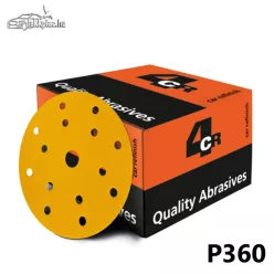 4CR 3050 Gold Velcro P360 csiszolópapír 150mm 15ly