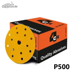 4CR 3050 Gold Velcro P500 csiszolópapír 150mm 15ly