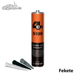 4CR 5100 1K PU ragasztó és tömítőmassza 310ml fekete