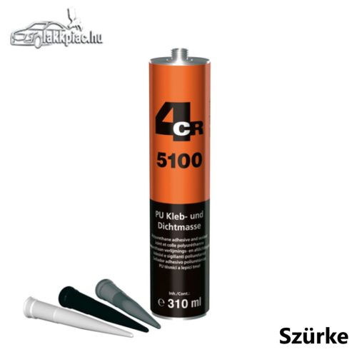 4CR 5100 1K PU ragasztó és tömítőmassza 310ml Szürke