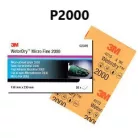 3M 9546 401Q Vizes csiszolópapír P2000 138 x 230mm