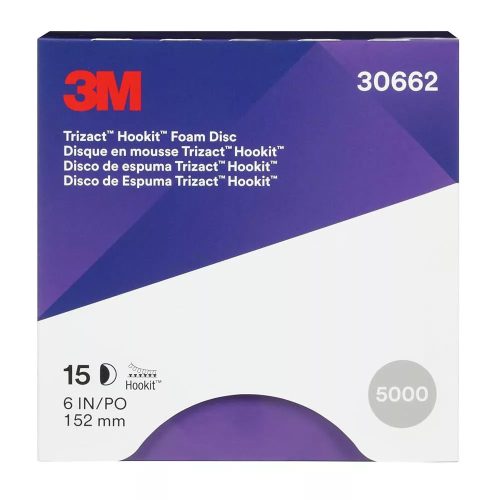 3M 30662 Trizact szivacskorong P5000 D150mm - 1db 443SA