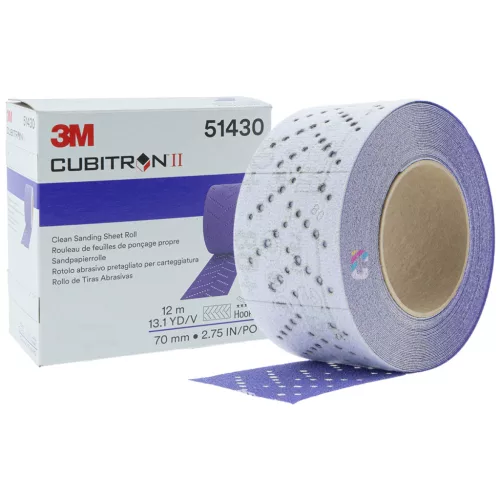 3M 51431 737U Multilyukas gyaluív tekercs P120 lila+, 70mm x 12m, 30db/tek.