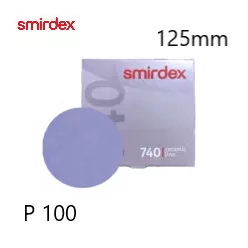 Smirdex 740 KERÁMIA körcsiszoló LYN 125mm P100
