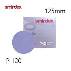 Smirdex 740 KERÁMIA körcsiszoló LYN 125mm P120