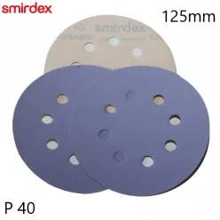Smirdex 740 KERÁMIA körcsiszoló 8LY 125mm P40