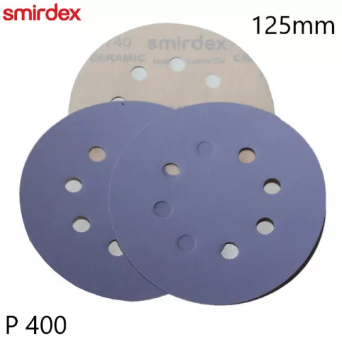 Smirdex 740 KERÁMIA körcsiszoló 8LY 125mm P400