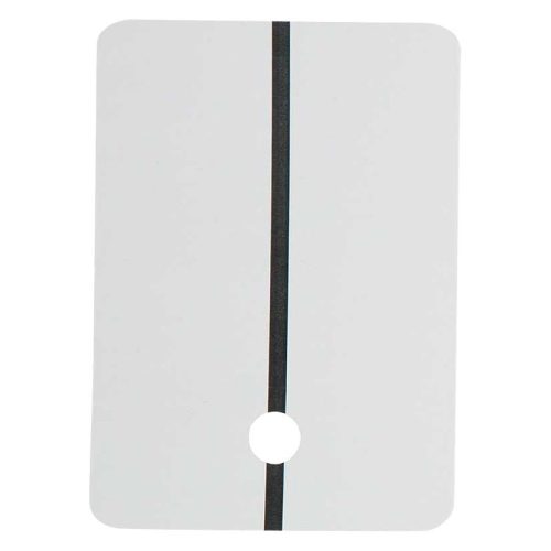 Colad 9315 Fújható mintakártya fémből fehér (próbafújólap)