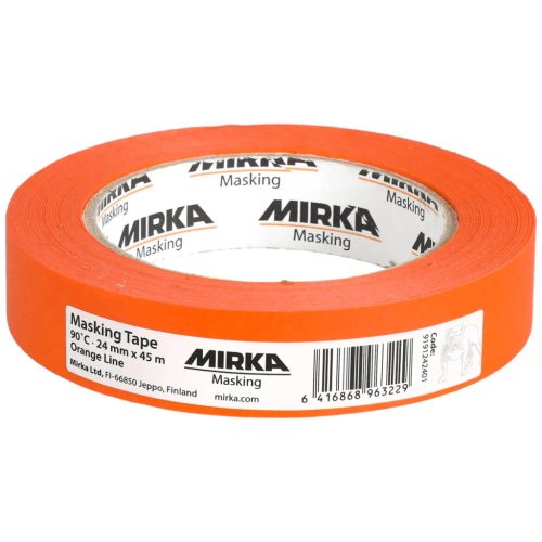Mirka Orange Line Vízálló Maszkolószalag 90°C 24mm
