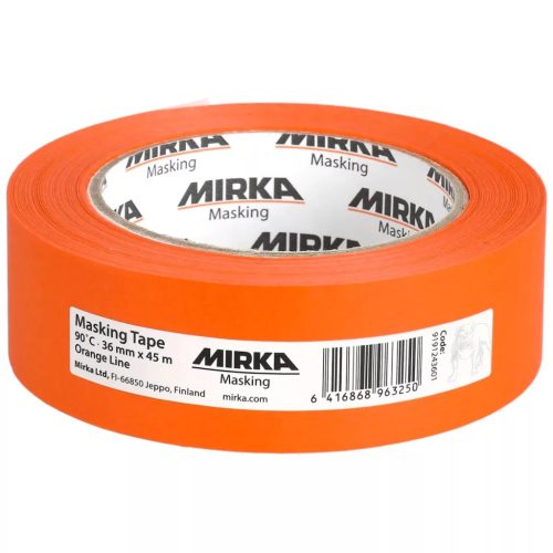 Mirka Orange Line Vízálló Maszkolószalag 90°C 48mm
