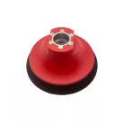 Smirdex 944 csiszolótányér M14 menettel profi piros 77mm