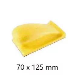 Smirdex csiszoló stekli tépőzáras 70 x 125 mm ergo
