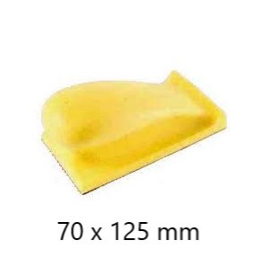 Smirdex csiszoló stekli tépőzáras 70 x 125 mm ergo