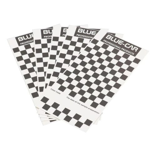 Sico Blue Car Papír Teszt kártya lap (Próbafújólap)