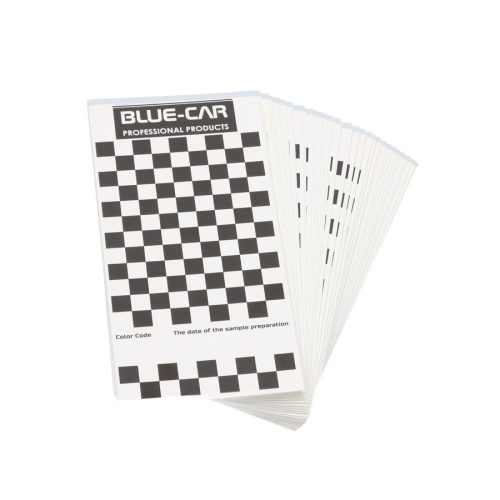 Sico Blue Car Papír Teszt kártya lap (Próbafújólap)