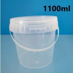 Műanyag Vödör 1100ml Tetővel