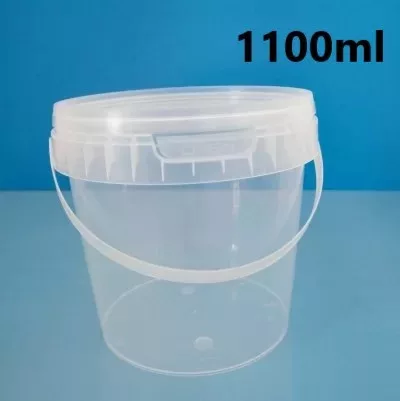 Műanyag Vödör 1100ml Tetővel