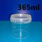 Műanyag Tégely 365ml Tetővel