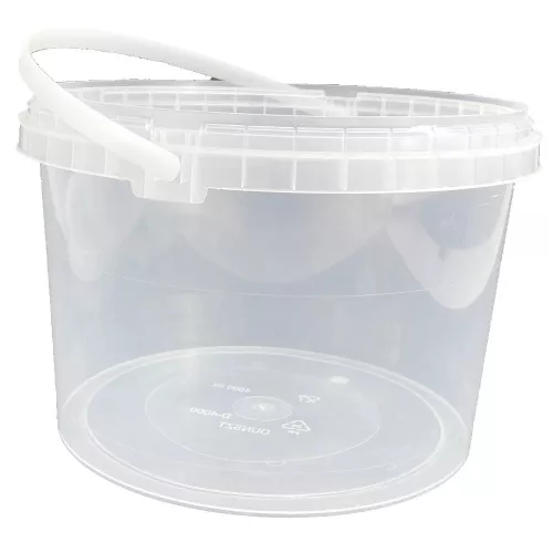 Műanyag Vödör 4600ml Tetővel