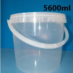 Műanyag Vödör 5600ml Tetővel