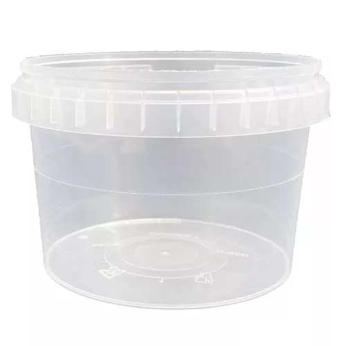 Műanyag Tégely 500ml Tetővel