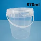 Műanyag Vödör 870ml Tetővel