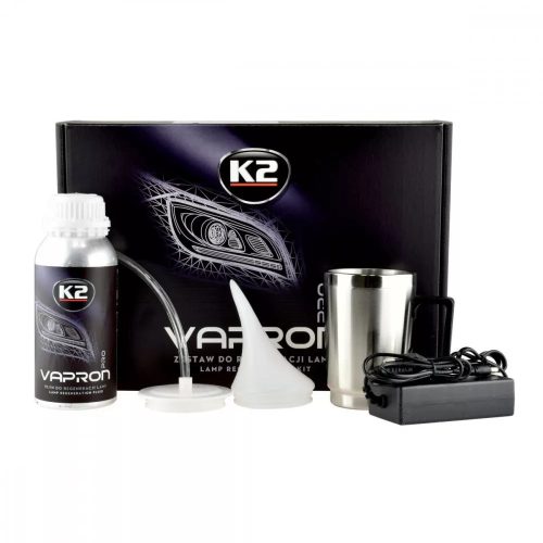 K2 VAPRON - fényszóró regeneráló szett 600 ml (Gőzköcsög)