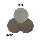 Körcsiszoló papír tépőzáras Barna 75 mm P800