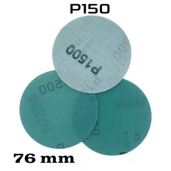 Körcsiszoló papír tépőzáras 76 mm P150