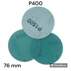 Körcsiszoló papír tépőzáras 76 mm P400