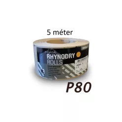 Indasa csiszolótekercs P80 5 méter (lecsomagolt)