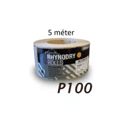 Indasa csiszolótekercs P100 5 méter (lecsomagolt)