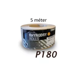 Indasa csiszolótekercs P 180 5 méter (lecsomagolt)
