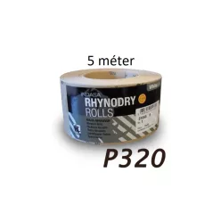 Indasa csiszolótekercs P 320 5 méter (lecsomagolt)