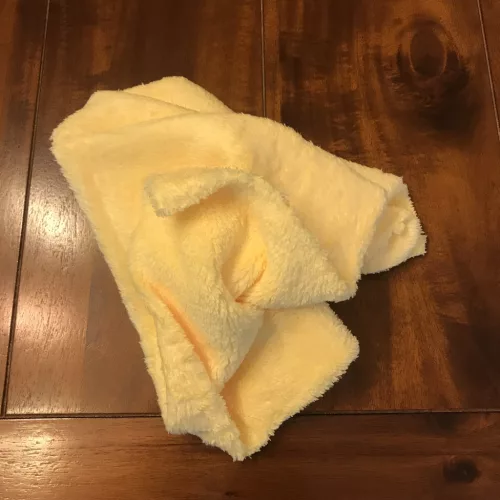 Mikroszálas Törlőkendő Sárga EXTRA PUHA 45 x 45 vastag