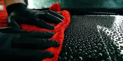 NukeGuys Gamma Dryer XXL Autószárító Törölköző 50x80cm 1400GSM Lila